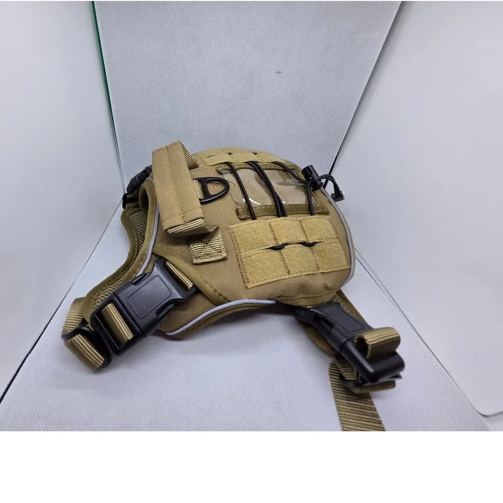 Tactical Harness Medium Size Dog 22-55 pounds New without Tags ID Pouch